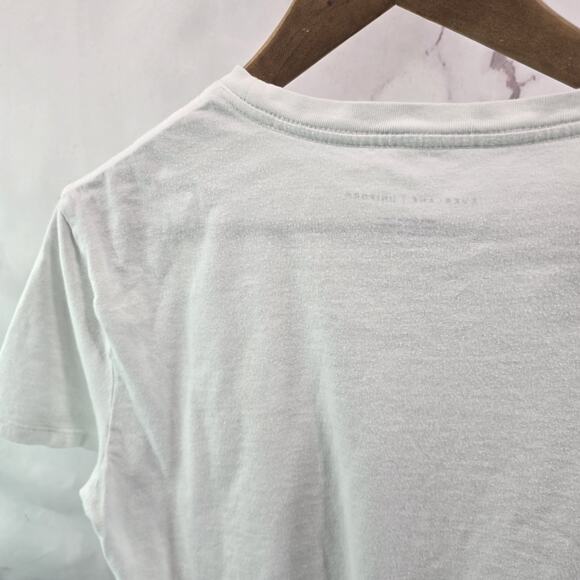 Everlane T Shirt Mens XXL 2X White Short Sleeve Crew Organic Cotton Lightweight - Picture 6 of 10